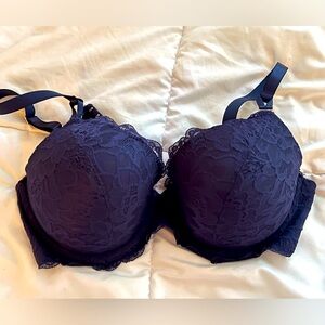 Aerie 40D Navy Padded Bra